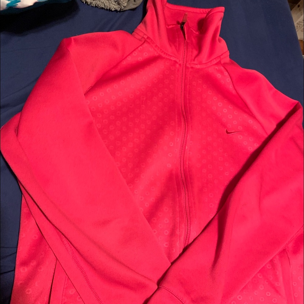 Nike zip-up jacket.